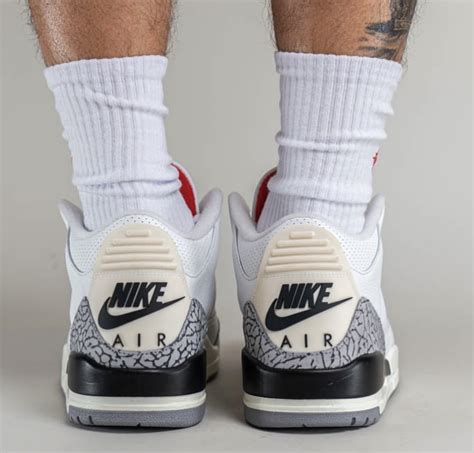 Official Photos of the Air Jordan 3 “White Cement Reimagined” – The Elite