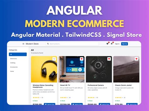 Full-Stack E-Commerce Angular Tutorial 的图像结果