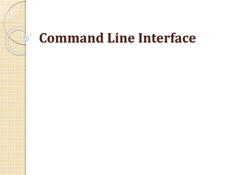 Image result for Command Drive Interface Function