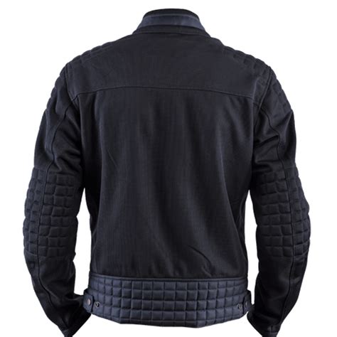 Helstons SONNY Mesh fabric motorcycle Jacket in Blue - LRL Motors