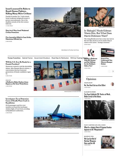 The New York Times - Breaking News, US News, World News and Videos