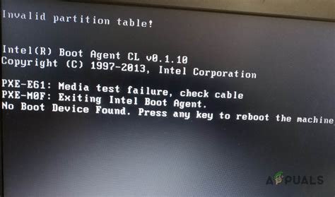 What Is an Invalid Partition Table 的图像结果