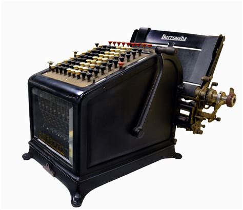 Image result for Burroughs Check Writing Machine