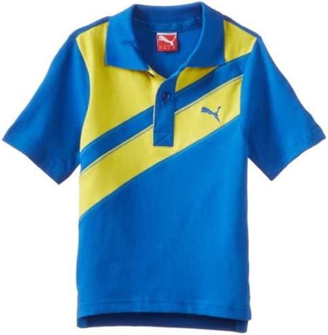 Buy Puma Boy's Polo Shirt (56726603_Vibrant Yellow_3-4 Years) at Amazon.in