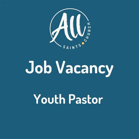 Job Vacancy – Youth Pastor – All Saints' Church, Preston-on-Tees