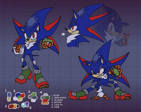 Shadic The Hedgehog New Fusion/Redesign by Davidthehedgehog010 on ...