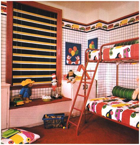 bedroom 80s style vintage