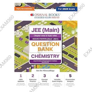 JEE (Main) Question Bank Chemistry Chapter-wise & Topic-wise Solved ...