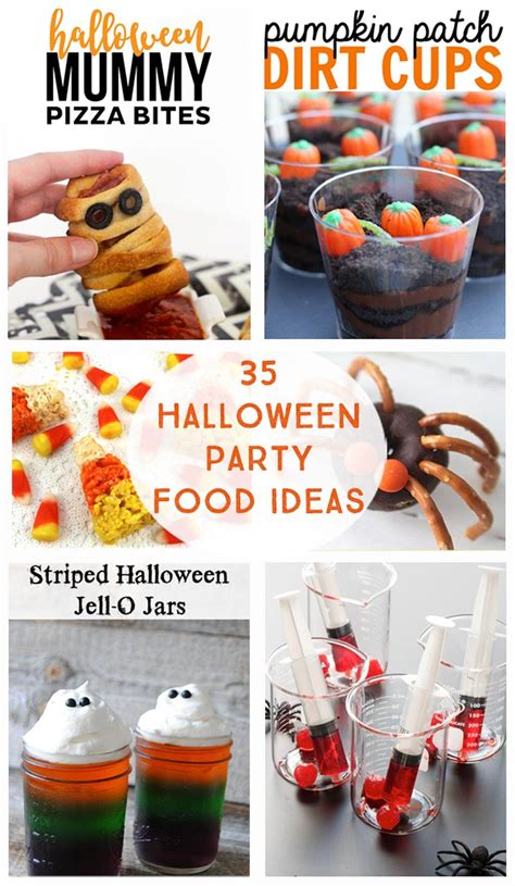 35 Halloween Party Food Ideas - The Crafting Chicks