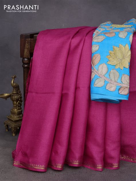 Tussar Silk – Prashanti Sarees