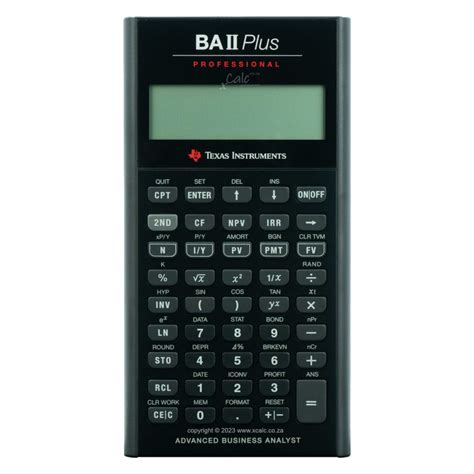 Using BA 2 Plus Calculator 的图像结果