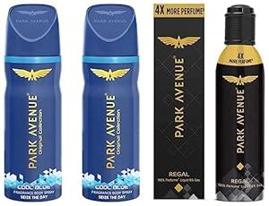 Buy Park Avenue Men Classic Deo Cool Blue 100Gm*2 (Pack Of 2) & Regal ...