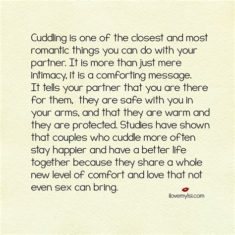 cuddling quotes funny