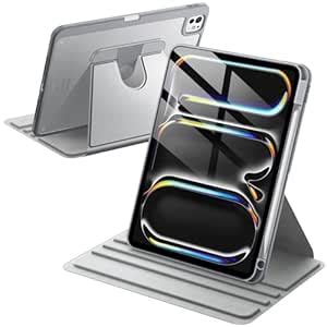 JETech Rotating Cover Case for iPad Pro 11-Inch M5/M4 2025/2024 (6th ...