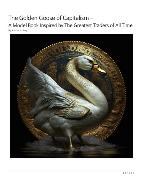 Model Book Collection - FY2023 - The Golden Goose of Capitalism – A ...