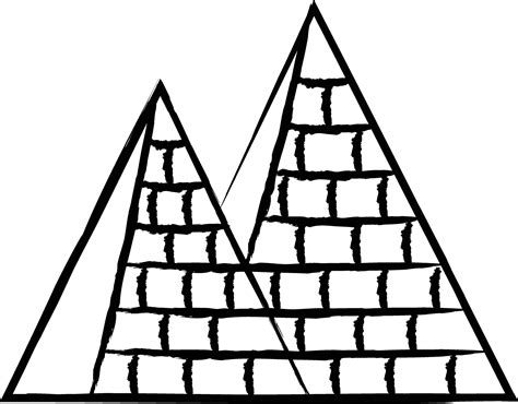 Image result for Pyramid Drawing