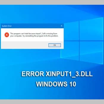 Image result for Fix Xinput1_3.dll Error