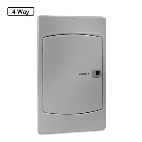 Havells 4Way TPN QVE Plus Distribution Board DHDMTHODDW04 | mykit | Buy ...