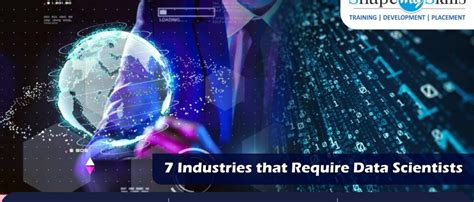 7 Industries That Require Data Scientists - ShapeMySkills Pvt. Ltd.