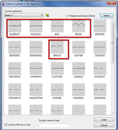 Image result for CAD Line Types