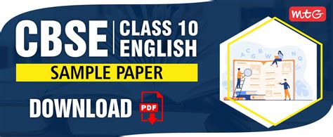 Image result for CBSE Class 10 English Sample Paper