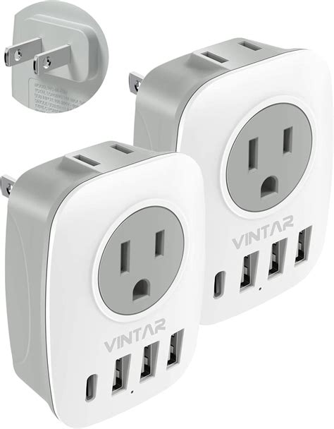 Amazon.com: US to Japan Plug Adapter, VINTAR Japan Power Adapter with 2 ...