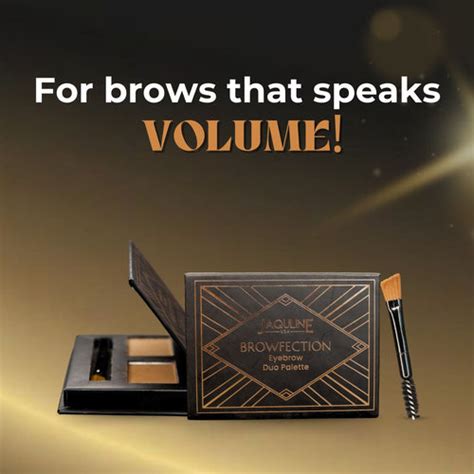 Jaquline USA Browfection Eyebrow Duo Palette- Long Lasting, Has Natural ...