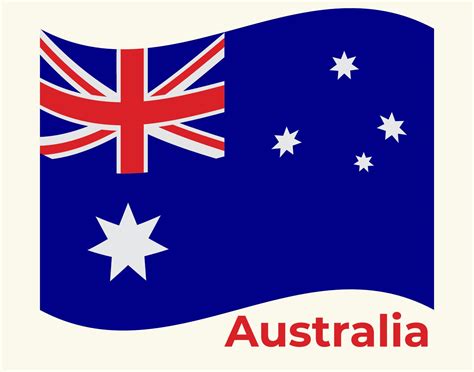 Australian flag vector illustration, Australia National Flag 13975371 ...