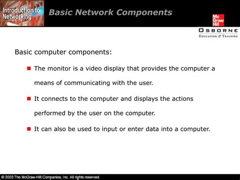 Basic Network Components 的图像结果