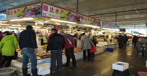 干海鲜交易市场 - 市场导航 - 青岛市城阳蔬菜水产品批发市场