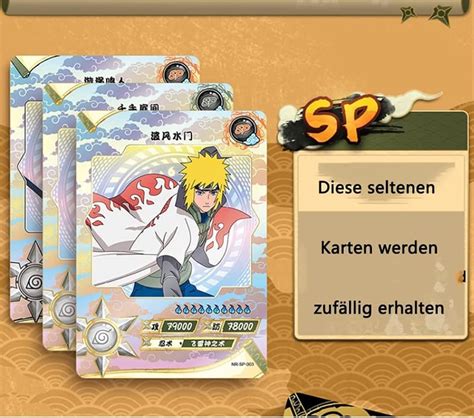 Buy 50pcs NarutoNinja Card Pack Booster Box 10 Packs - 5 Cards/Pack ...