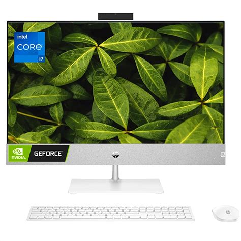 HP Pavilion 27 All-in-One Desktop, 27” FHD Screen, Intel Core i7-13700T ...