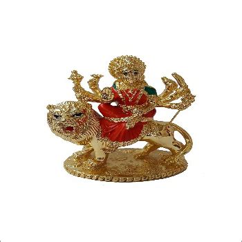 Gold Plated Durga Mata Manufacturer, Supplier, Exporter, Service In ...