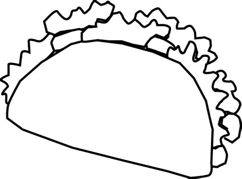 Tacos - Free Coloring Pages