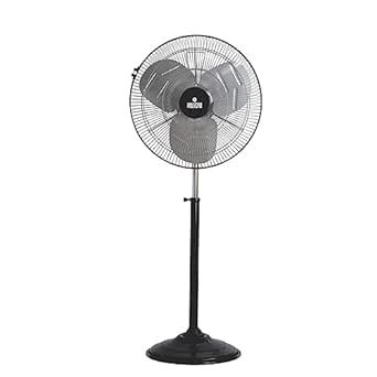 Polycab Sunami Farrata 500 mm Pedestal Fan (Black Chrome) : Amazon.in ...