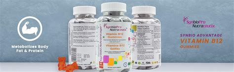 SYNBIO ADVANTAGE Vitamin B12 Gummies for Men & Women | Orange Flavour ...