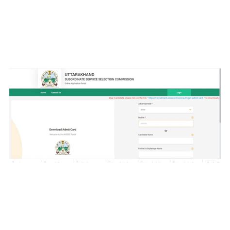 UKSSSC Driver Recruitment 2021: Apply Online Form @ sssc.uk.gov.in