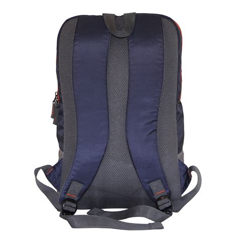 Navy & Grey Basic Backpack – creaworldwide