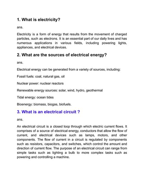 Image result for Electricity Tutorial