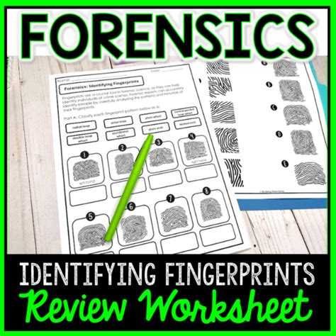 Image result for Fingerprint Matching Worksheet
