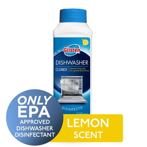 Glisten Magic Dishwasher Cleaner and Disinfectant, 12 Fluid Ounce ...