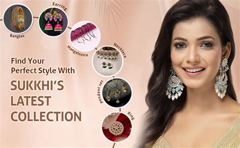 Sukkhi Innovative Floral Fashion Gold Plated with Kundan & Pearls ...