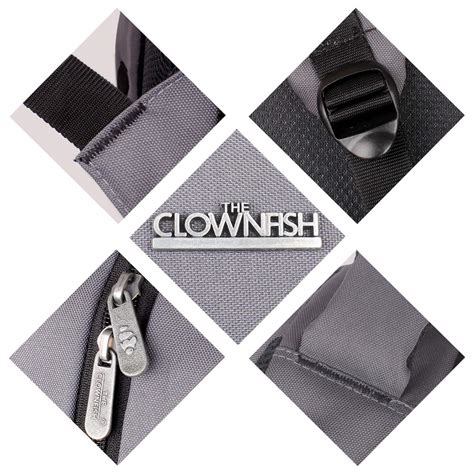 THE CLOWNFISH Bravo Series 30 Ltrs Grey Laptop Backpack – GlobalBees Shop