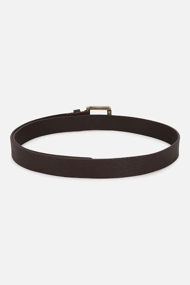 Buy Men Brown Textured Belt Online - 39622862 | Van Heusen
