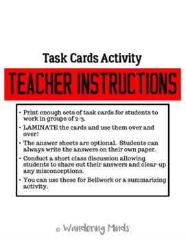 Image result for Task Cards On Lab Sheet