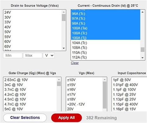 Image result for Digi Key Part Search