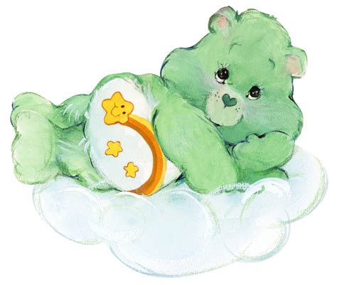 green care bear with star - Jesusita Obryan