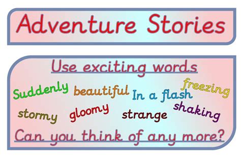 Adventure Story Writing Examples 的图像结果