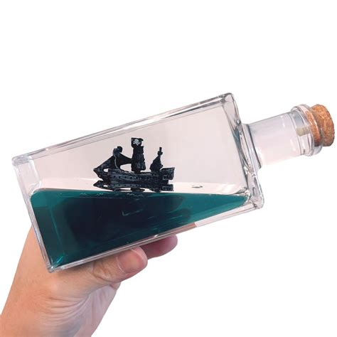 Buy ZEshops Unsinkable Black Pearl Pirate Simulator - Wavey Boat in a ...