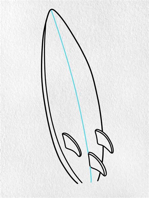 Surfboard Drawing Outline at Dorothea Manley blog